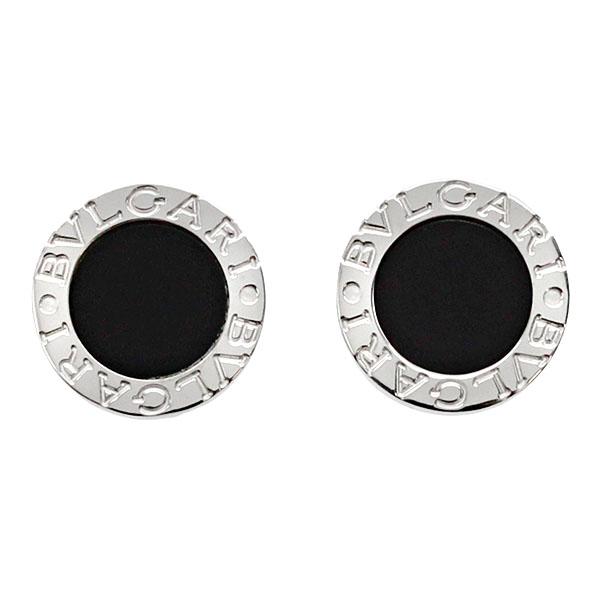 BVLGARI ピアス　片耳　オニキス　ホワイトゴールド ブルガリ・ブルガリ ブルガリ BVLGARI K18WG ブルガリブルガリ