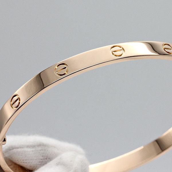 LOVE（Cartier） カルティエ Cartier ラブブレス K18PG #21 ピンク