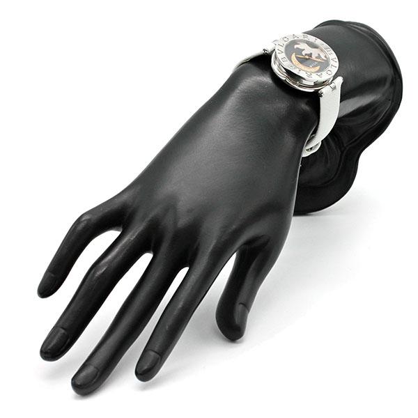 ビー・ゼロワン ブルガリ BVLGARI BZ30S サン＆ムーン SS/レザー