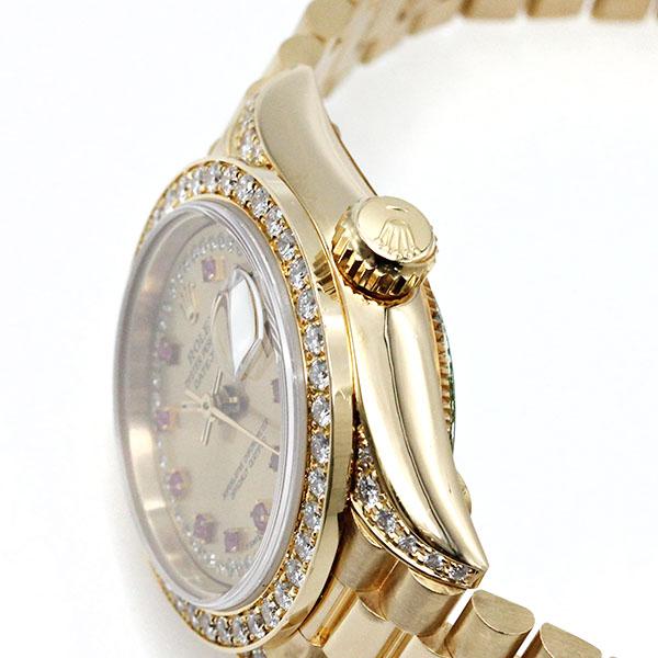 デイトジャスト ロレックス ROLEX 69158 ミリヤード文字盤 W番 K18YG