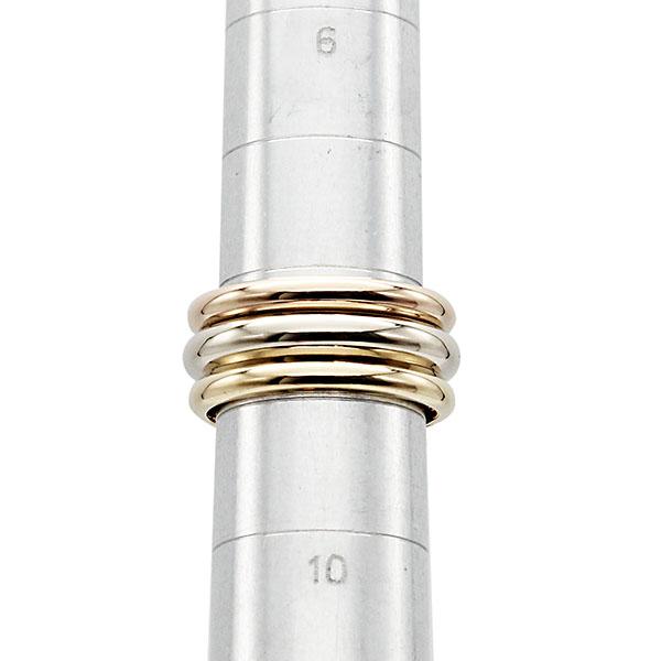 Cartier カルティエ 750 2C リング #48 スリーカラー Cartier（カルティエ） Cartier 2C リング #48 K18YG/WG/PG スリー
