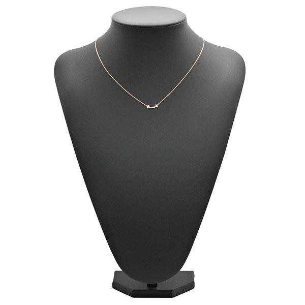 ティファニー TIFFANY&Co. Tスマイル ミニ ネックレス K18PG 40.5-46cm 2.2g レディース 中古 正規品_7