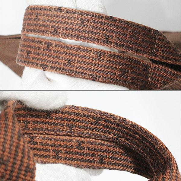 エルメス HERMES エールライン PM トートバッグ ナイロンキャンバス ブラウン 女性 レディース 男性 メンズ 誕生日 プレゼント ブランド | エールライン | 05