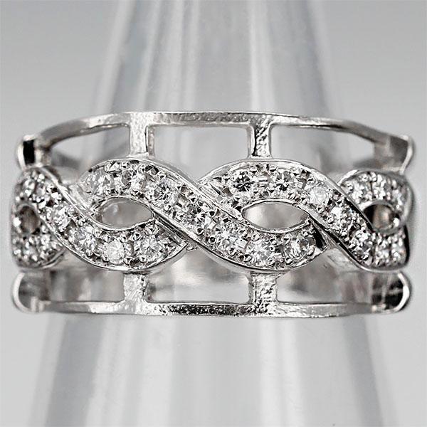 プラチナ ダイヤモンド リング 13号 D0.35ct Pt900 指輪 宝石