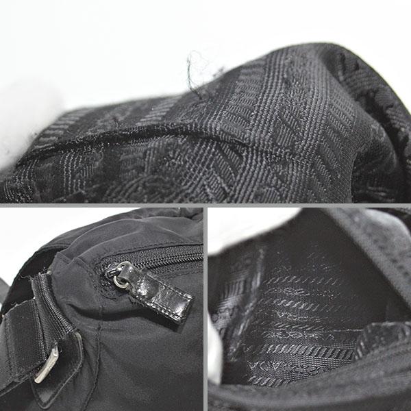 PRADA（プラダ） ナイロン ショルダーバッグ ブラック 黒 軽量 女性