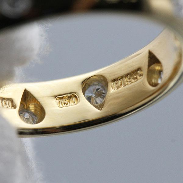 TIFFANY&Co.（ティファニー） ドッツ ダイヤモンド リング 9号 K18YG