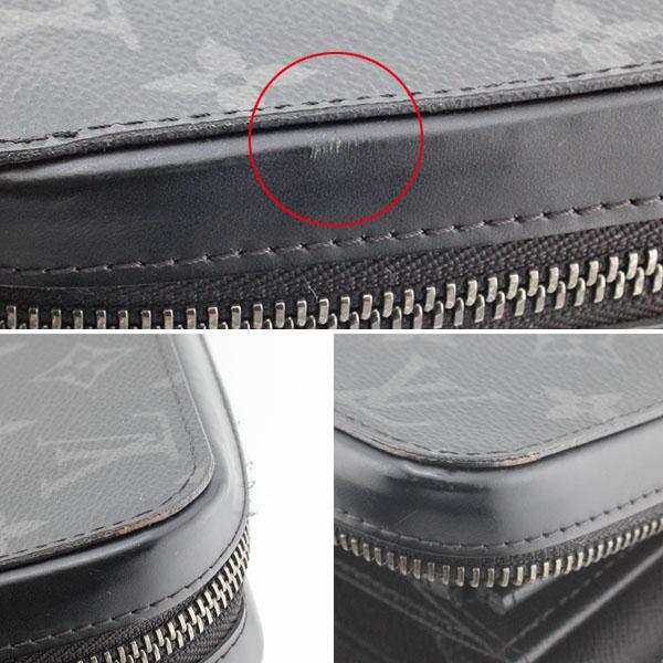 美品 ルイヴィトン メンズ ジッピーXL モノグラムエクリプス オーガナイザー ジッピー・オーガナイザー ルイ・ヴィトン LOUIS VUITTON