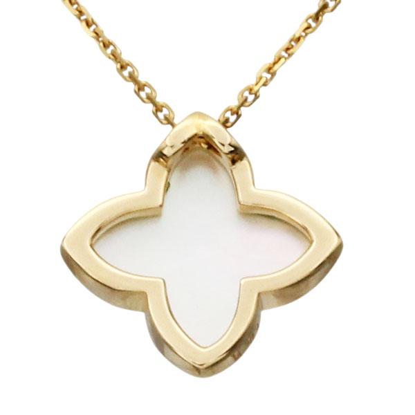 VENDOME AOYAMA（ヴァンドーム青山） フラワーモチーフ K18YG シェル