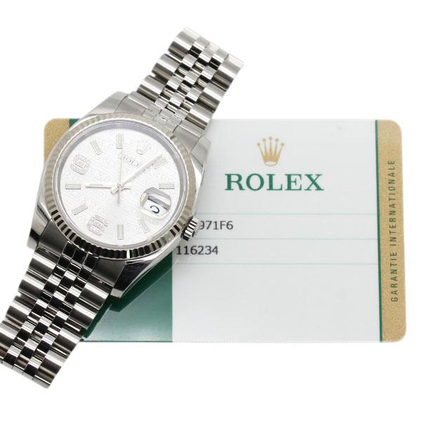 デイトジャスト ロレックス ROLEX 116234 69ダイヤ シルバーウェーブ
