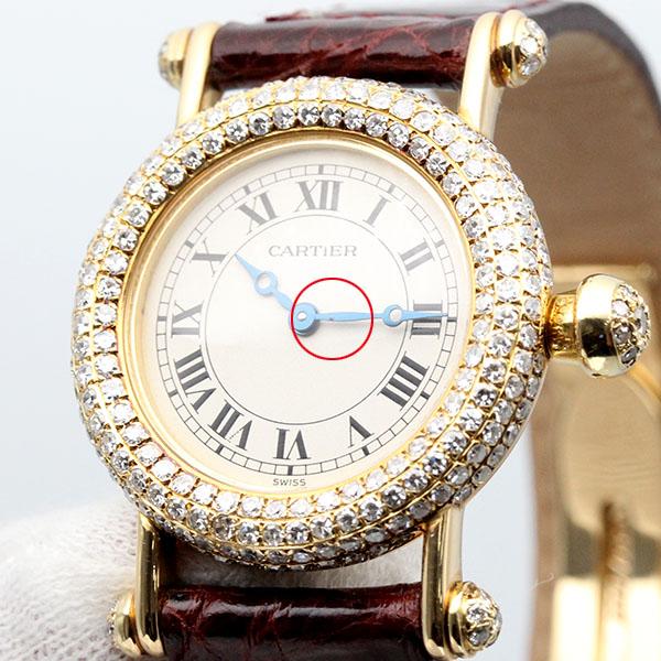 た*か様 Cartier レディース 時計 シルバー/ゴールド Cartier（カルティエ） ミニパンテール リュバン WG3001T7 シルバー