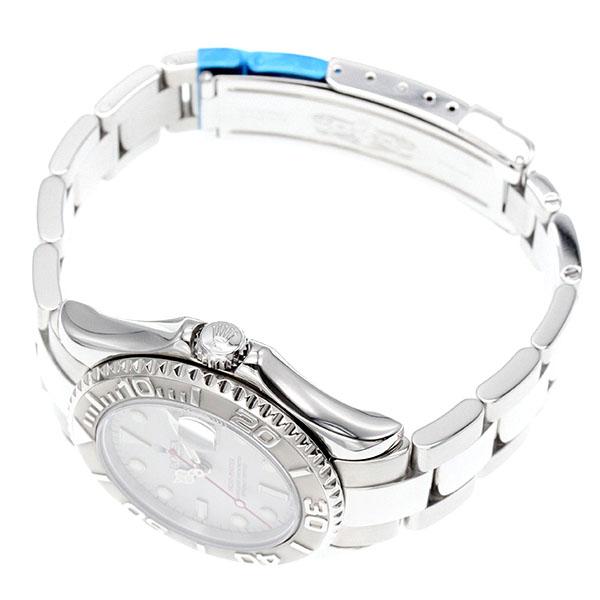 ヨットマスター ロレックス ROLEX ロレジウム 168622 シルバー文字盤 P