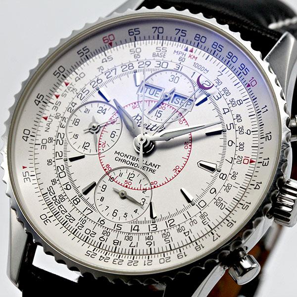 BREITLING A21330 モンブリラン ダトラ クロノグラフ 腕時計 楽天市場】ブライトリング BREITLING ナビタイマー モンブリランダトラ