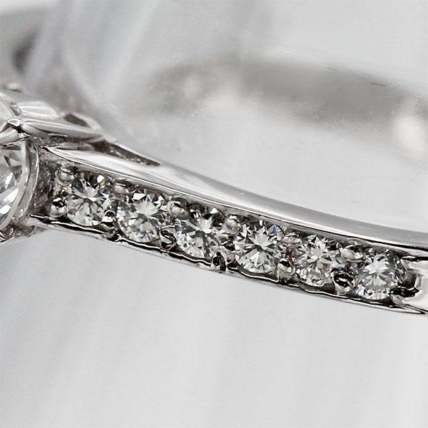 ゆ*こ様 【美品】天然ダイヤ1ct 　Pt.900リング　12号 プラチナ ダイヤモンド リング 12.5号 D0.245ct/D0.12ct Pt900 指輪