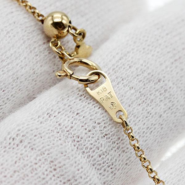 TASAKI（タサキ） フラワーモチーフ K18YG パール シェル ネックレス兼