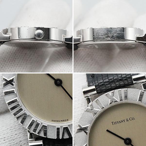 Tiffany & Co. ティファニー L0640 シルバー925 稼働 良品 TIFFANY&Co アトラス レディース腕時計 シルバー925