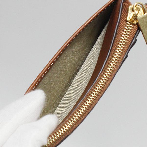 TRIOMPHE セリーヌ CELINE ジップ付きカードホルダー キュイル