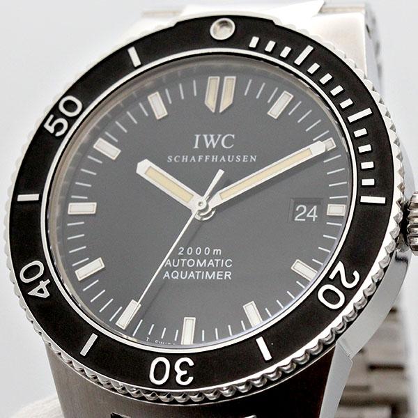 インターナショナルウォッチカンパニー IWC GST アクアタイマー デイト IW353602 ブラック文字盤 SS メンズ腕時計 自動巻き 42mm ブランド | アクアタイマー | 08