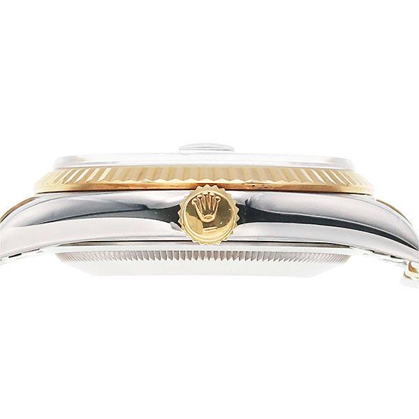 デイトジャスト ロレックス ROLEX 16233G ブラック文字盤 W番 10P
