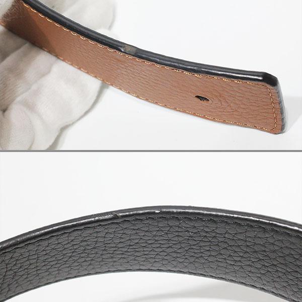 LOUIS VUITTON M9151T LV イニシャル レザーベルト LOUIS VUITTON