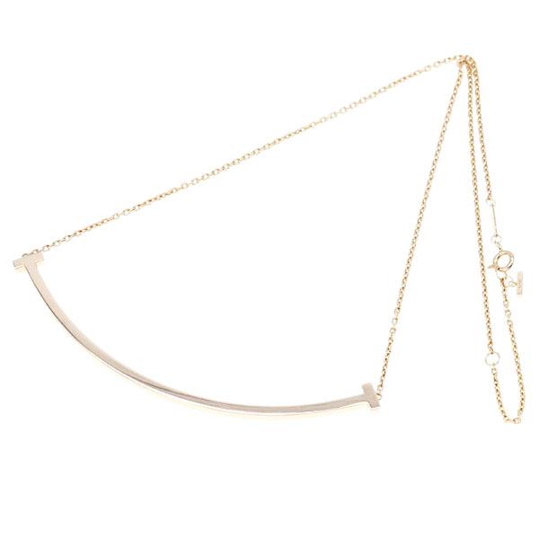 TIFFANY&Co.（ティファニー） TIFFANY&Co. K18PG Tスマイル ネックレス