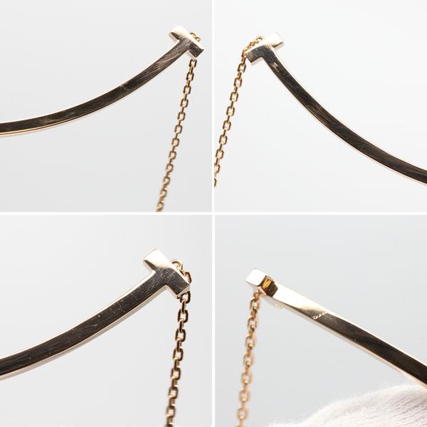 TIFFANY&Co.（ティファニー） TIFFANY&Co. K18PG Tスマイル ネックレス