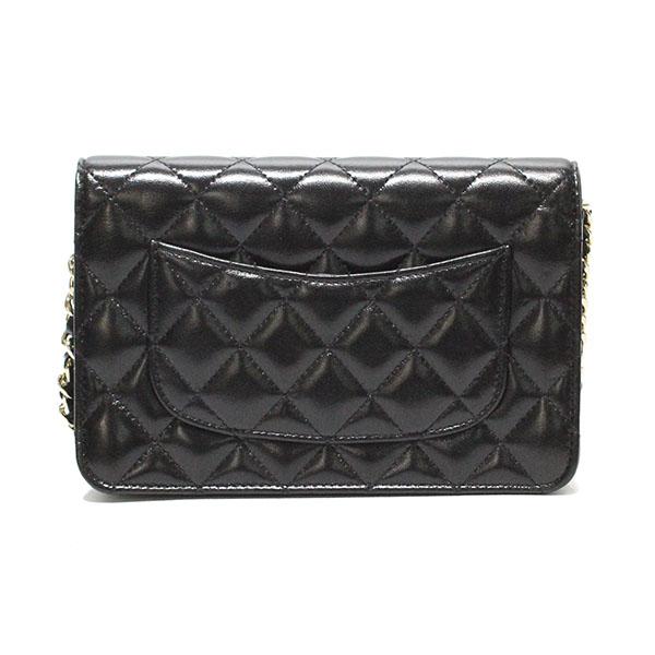CHANEL（シャネル） 美品 マトラッセ ココマーク チェーン ウォレット