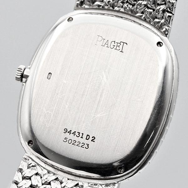 PIAGET（ピアジェ） PIAGET K18WG ダイヤモンド文字盤 12Pサファイア