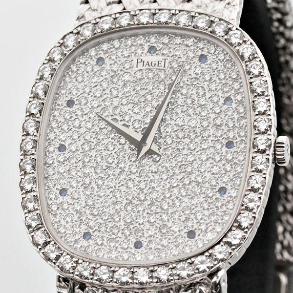 PIAGET（ピアジェ） PIAGET K18WG ダイヤモンド文字盤 12Pサファイア