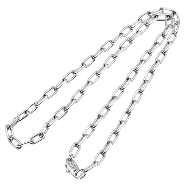 CARTIER カルティエ ネックレス スパルタカス K18WG 新品仕上げ Cartier（カルティエ） 新品仕上げ スパルタカス ネックレス 45.5cm