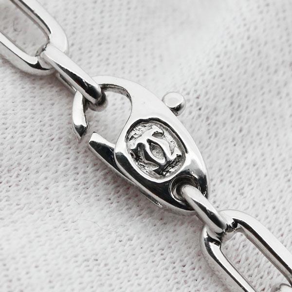 CARTIER カルティエ ネックレス スパルタカス K18WG 新品仕上げ Cartier（カルティエ） 新品仕上げ スパルタカス ネックレス 45.5cm