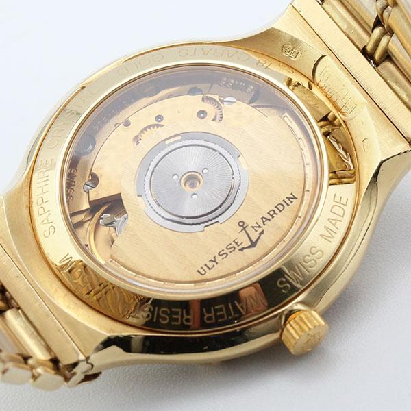 ULYSSE NARDIN ユリスナルダン メンズ オートマ 腕時計 ユリス・ナルダン Ulysse Nardin メンズ 自動巻き サテン文字盤 ブレス