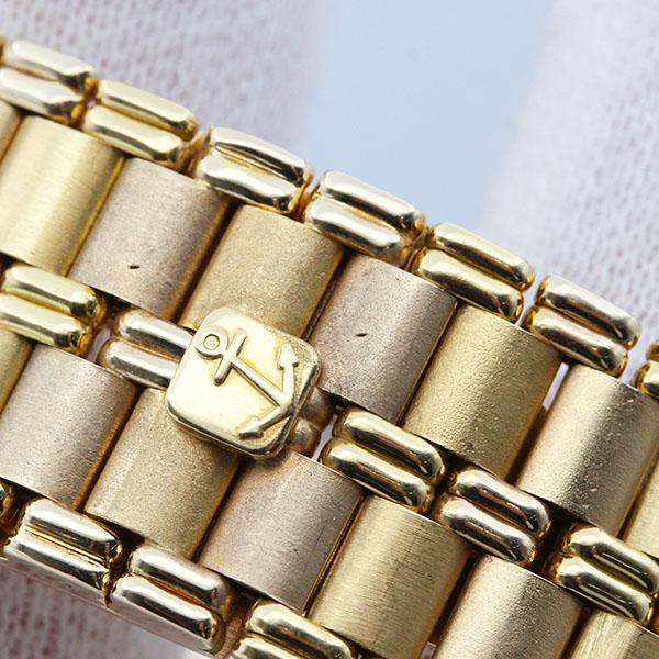 ULYSSE NARDIN（ユリスナルダン） ラ チェーン シルバー文字盤 K18YG