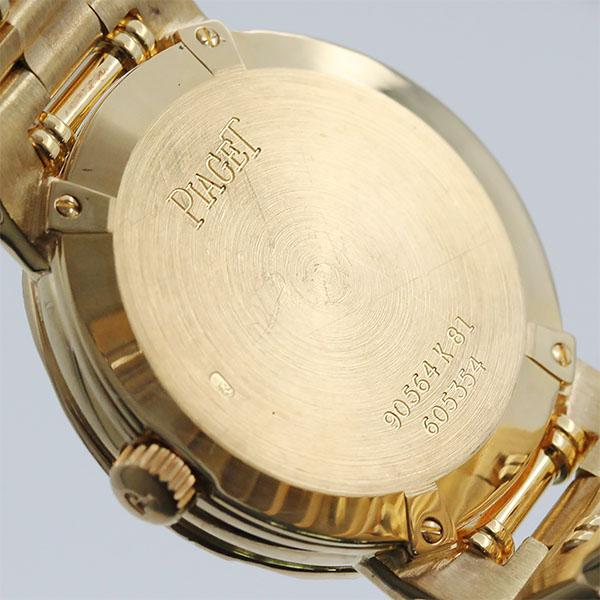 PIAGET(ピアジェ) 腕時計 ミニダンサー 5963AK81 レディース K18YG/金無垢 K18YG ピアジェ 金無垢 ダンサー 84023K81 クォーツ K18 総重量88.1g 12P
