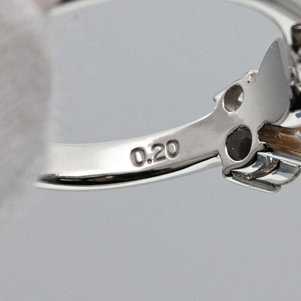 TASAKI（タサキ） パール ダイヤモンド プラチナ リング 9号 D0.20ct