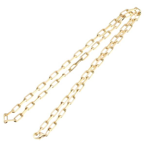 Cartier（カルティエ） サントス ドゥ ネックレス K18YG 56cm 金