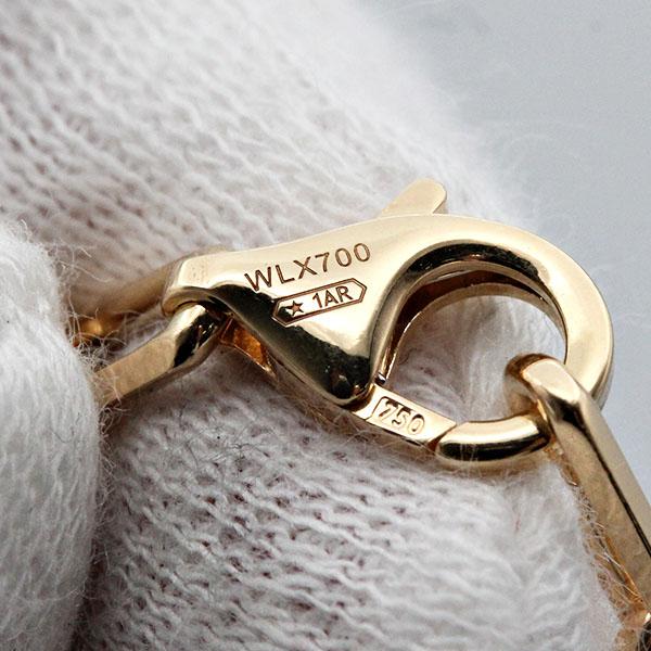 Cartier（カルティエ） サントス ドゥ ネックレス K18YG 56cm 金