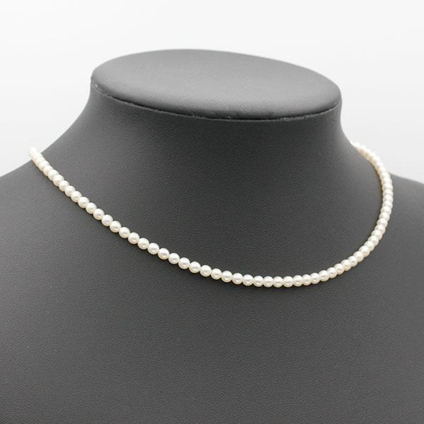 タサキ✨本真珠 ベビーパールネックレス 約41.5cm 約4.5-4.8mm TASAKI（タサキ） ベビーパール K18YG ネックレス 41cm P4mm珠 田崎
