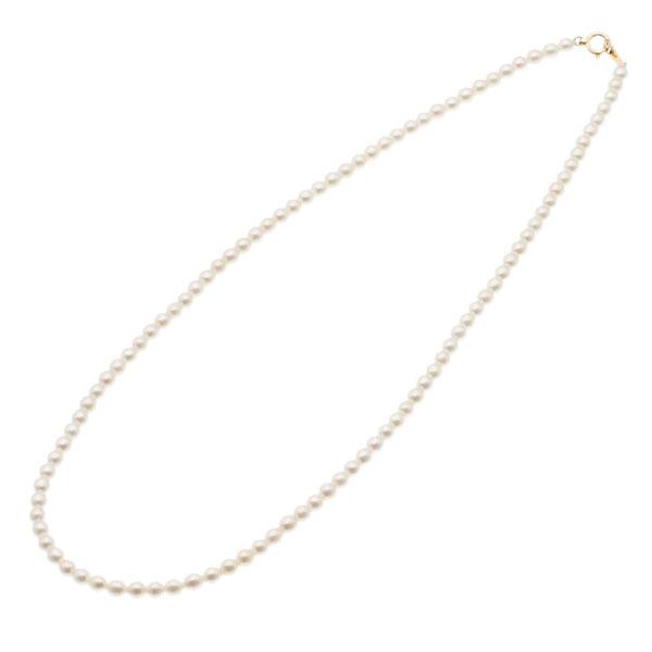 TASAKI（タサキ） ベビーパール K18YG ネックレス 41cm P4mm珠 田崎