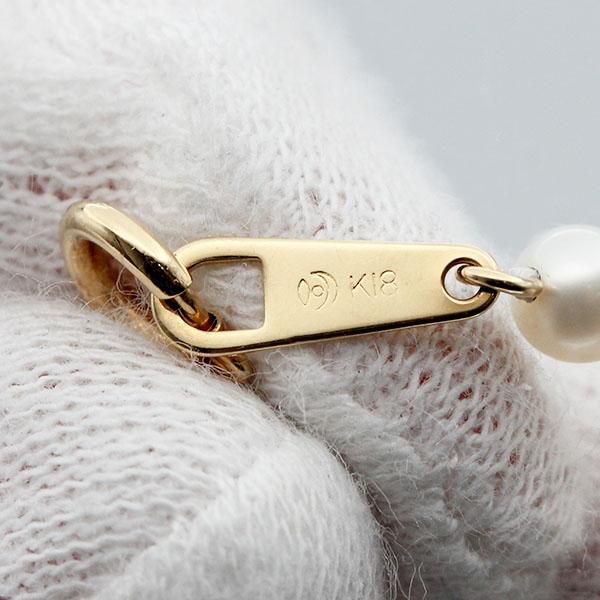 TASAKI（タサキ） ベビーパール K18YG ネックレス 41cm P4mm珠 田崎