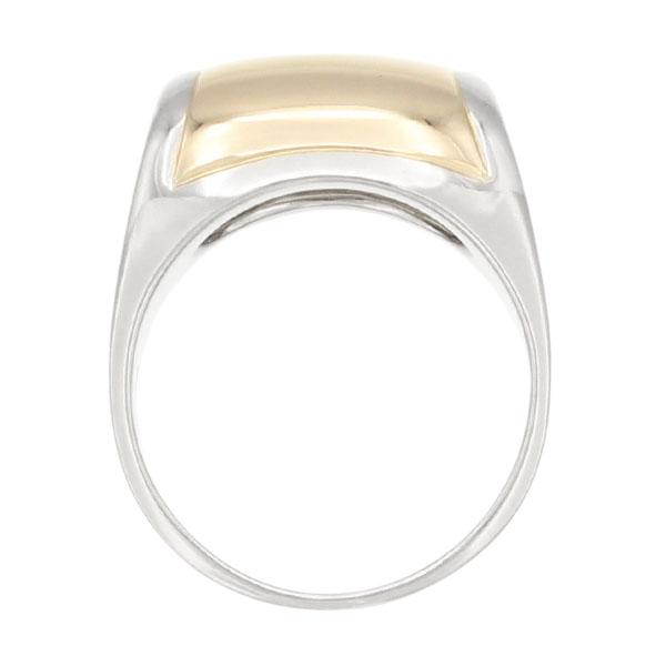 BVLGARI（ブルガリ） トロンケット リング 11号 K18YG/WG ゴールド 