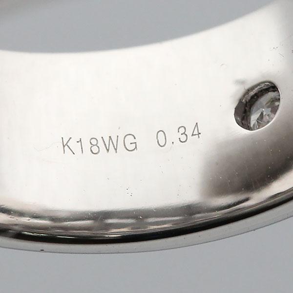 イーノス E-NO'S ダイヤモンド リング 10号 K18WG ゴールド750 ジュエリー 女性 レディース 誕生石 4月 誕生日 プレゼント ブランド_4