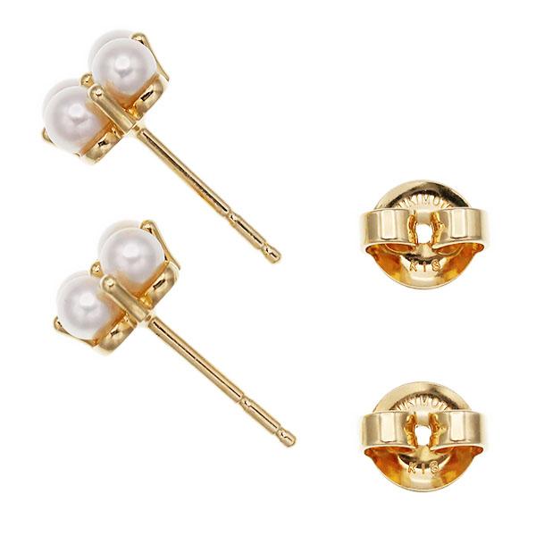 MIKIMOTO（ミキモト） MIKIMOTO K18YG ベビーパール ピアス イエロー