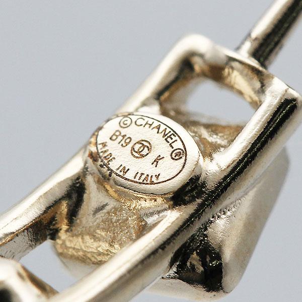 CHANEL（シャネル） ココマーク ラインストーン フェイクパール ピアス