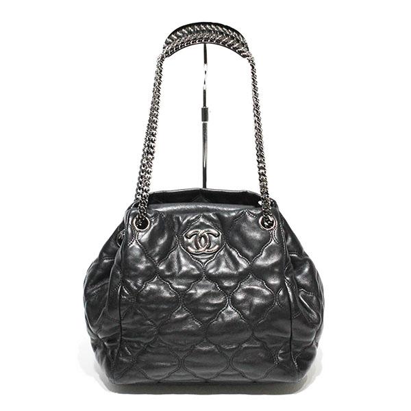 CHANEL（シャネル） バブルキルト チェーンショルダーバッグ ココ