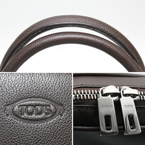 TOD'S（トッズ） ブリーフケース レザー ブラウン 2WAY ショルダー