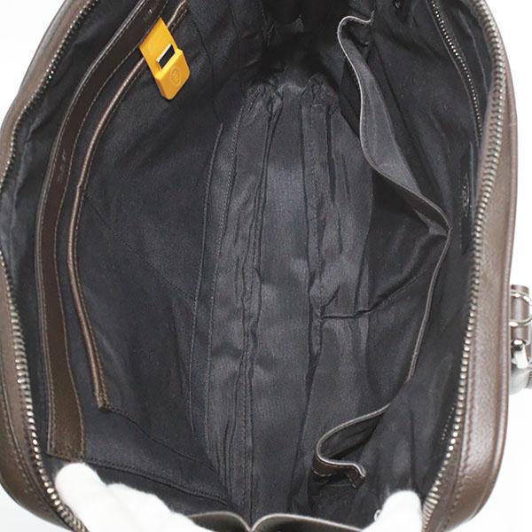 TOD'S トッズ ビジネスバッグ 本革 TOD'S（トッズ） ブリーフケース レザー ブラウン 2WAY ショルダー