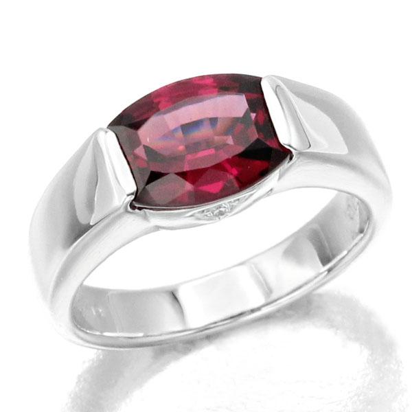 TASAKI（タサキ） 新品仕上げ済 TASAKI K18WG ロードライトガーネット 