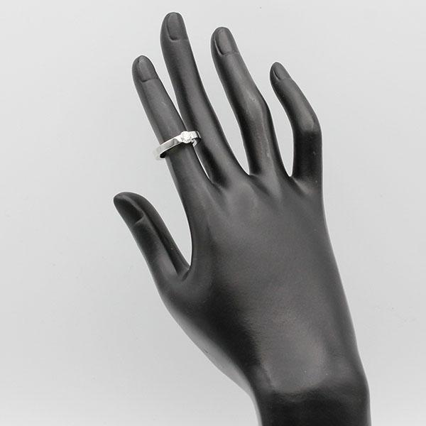 新品仕上げ カルティエ Cartier デートウィズ ダイヤ リング #47 D0.45ct K18WG ゴールド 指輪 女性 レディース プレゼント ブランド_6