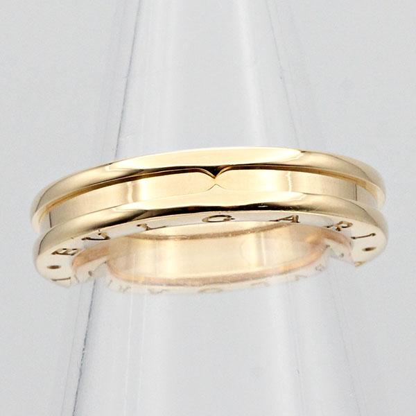 BVLGARI ブルガリ ビーゼロワン 1バンド リング 60 ビー・ゼロワン ブルガリ BVLGARI 1バンド リング #60 K18YG ゴールド
