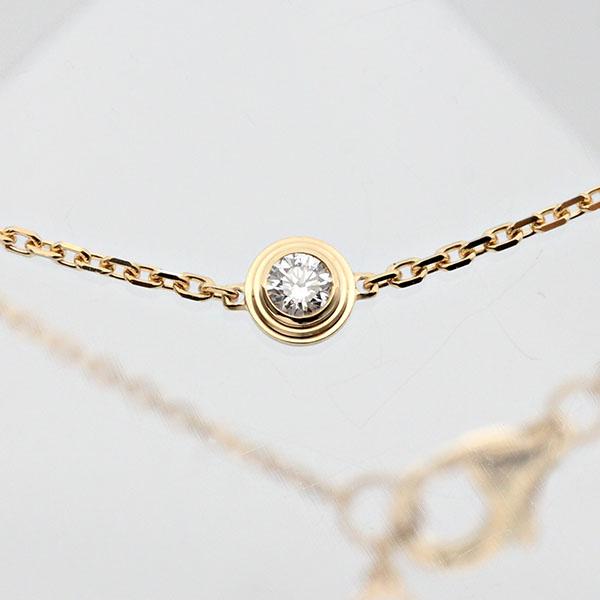 カルティエ ダムール Cartier ブレスレット XS ダイヤモンド K18YG